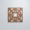 Ekena Millwork Small Brownsville Decorative Fretwork Wood Wall Panels, Walnut, 11 3/8"W x 11 3/8"H x 3/8"T WALW12X12X0375BNEWA - alternate 4